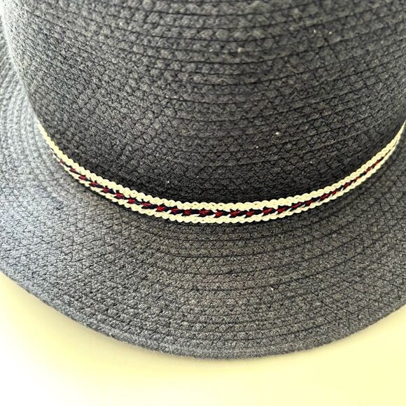 Hat Attack Navy Woven Cotton Hat
